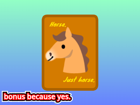 Cards that I can and will use on you.