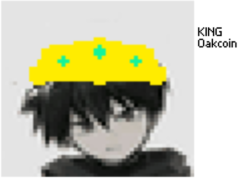 PFP contest entry KING Oakcoin