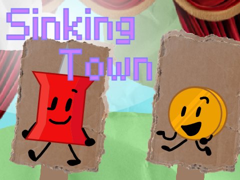 Sinking town || Coiny and pin BFDI
