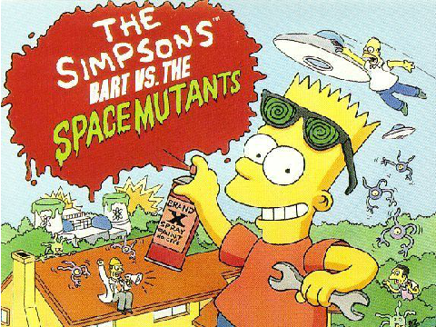 Boss Battle 1 - The Simpsons: Bart V.S. The Space Mutants