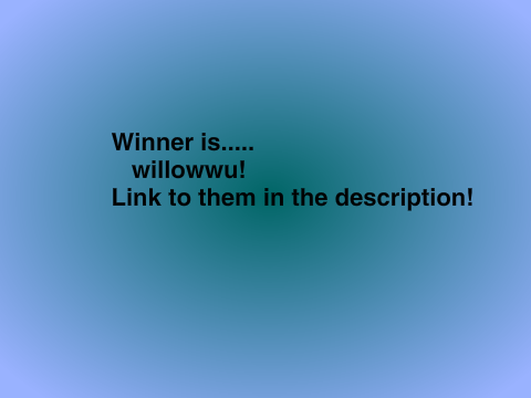 Results For Profile Pic CONTEST! 