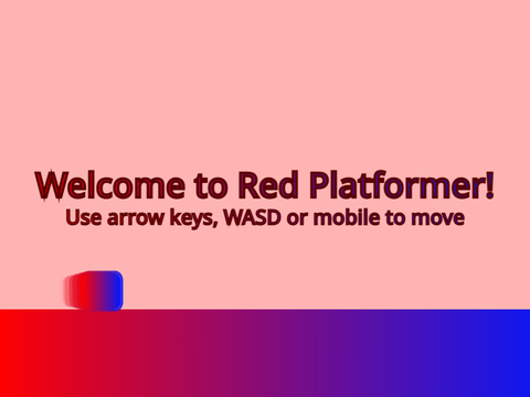 Red and Blue Platformer