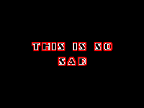 this is so sad