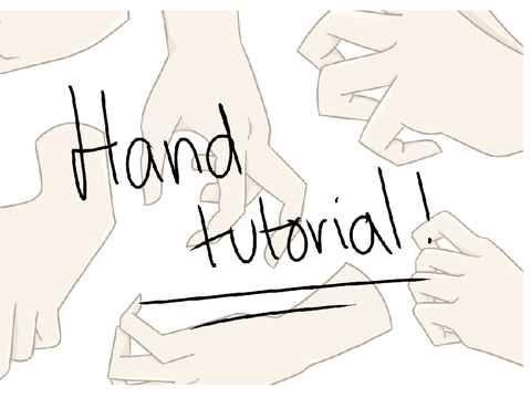 Ow my collarbone (HAND TUTORIAL!)