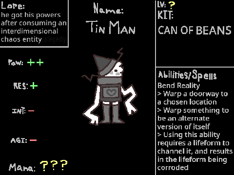 TIN MAN!!!!