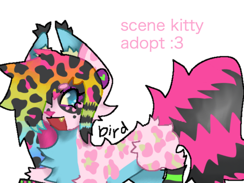 [closed] scene kitty adopt!!!!