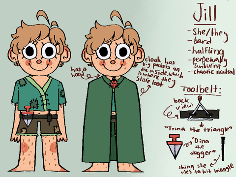 jill character design
