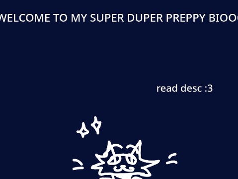 super duper preppy bio