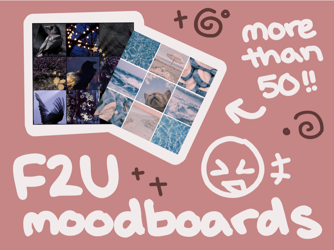☆ » 50+ f2u moodboards