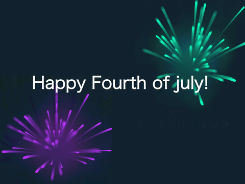 Happy fourth of july!