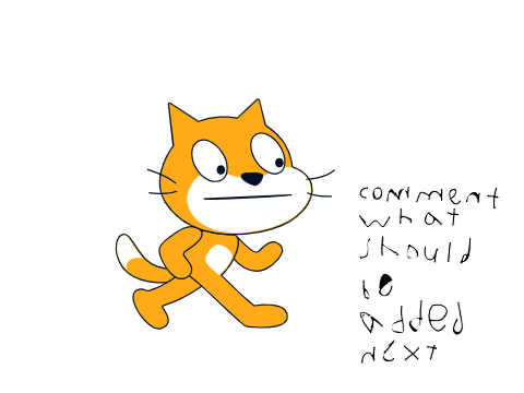 comment what I should add