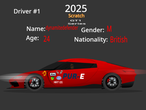 Scratch GT1 series 2025 criteria/sign 4 PUR-E