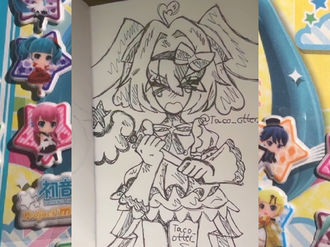 いますぐ輪廻★ ( a vocaloid art dump )