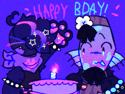 ⭐️ . AND THEN THEY BIRTHDAYED ALL OVER THE PLACE