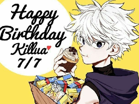 ♡ HAPPY BIRTHDAY KILLUAAA!! ♡