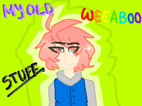MY OLD WEEABOO STUFF