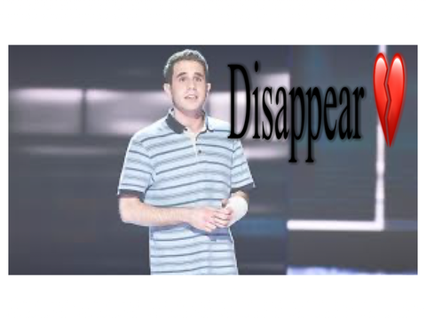 disappear