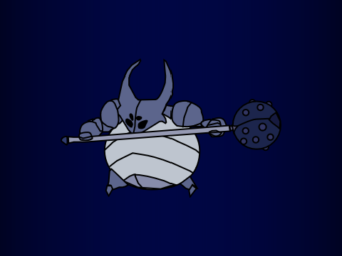 False Knight Vector