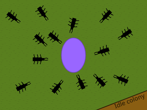 Idle colony