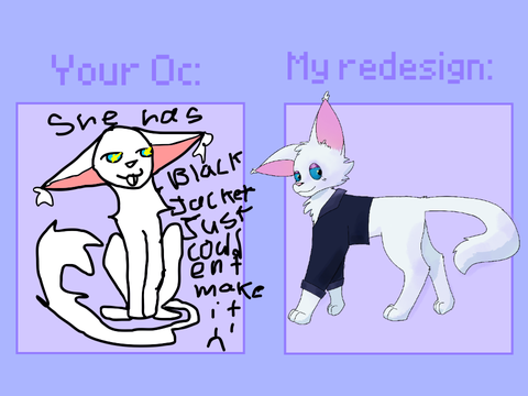 Redesigning this character