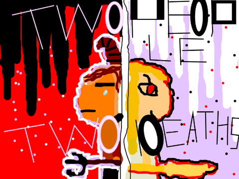 Two people, two deaths . Cover page