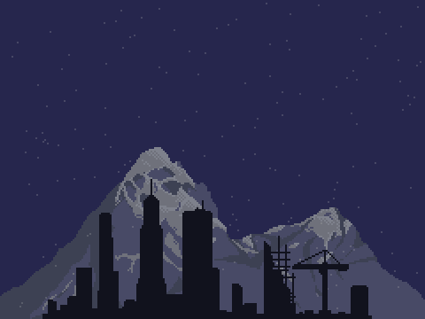 City pixel art
