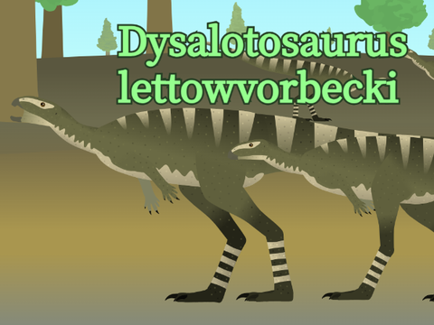 Dysalotosaurus lettowvorbecki  ディサロトサウルス・レットウヴォルベッキ