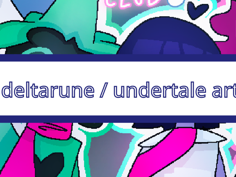 10; hfjldfa undertale slash deltarune art