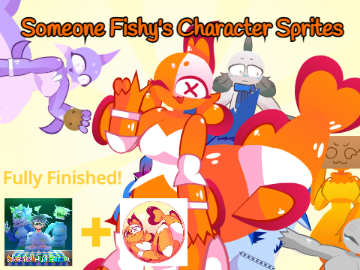 Someone Fishy's Character Sprites