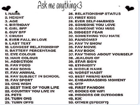 ask me anything... remix remix