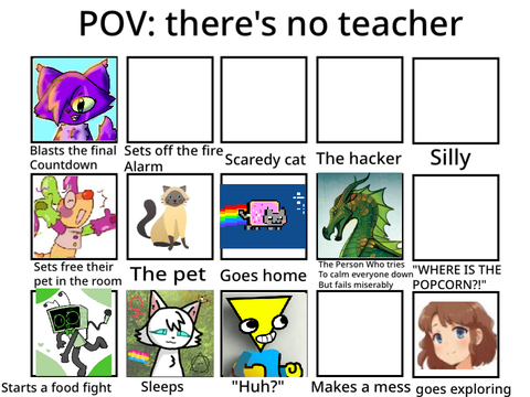 The teacher’s not in the classroom! Who are you? remix