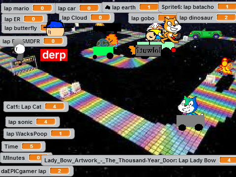 Add yourself racin' through SNES Rainbow Road! LOLZYEAH [1] remix