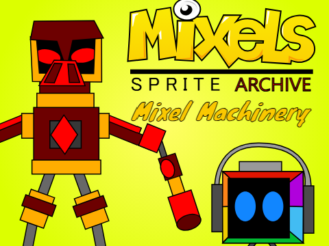 [WIP] Mixels Sprite Archive - Mixel Machinery 0.11.0