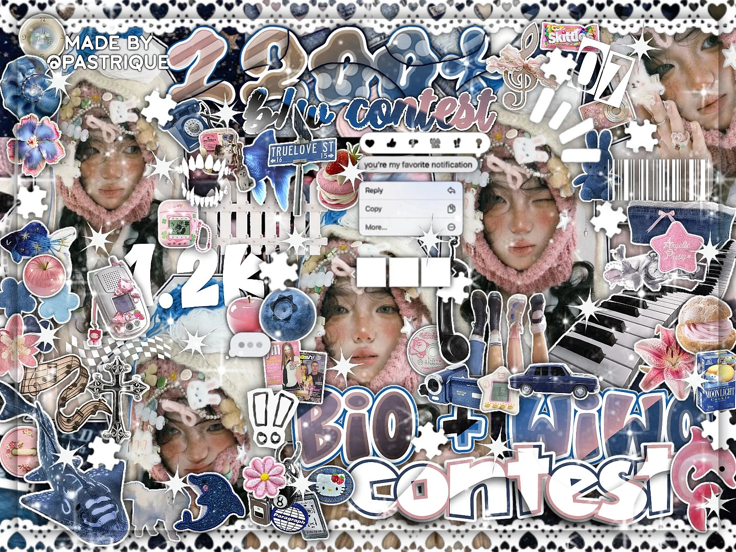 ₍՞◌･ㅂ･◌ ₎1.2k b/w c〇ntest