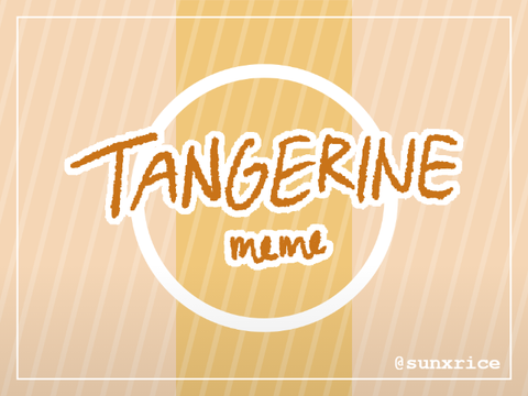 tangerine : animation meme