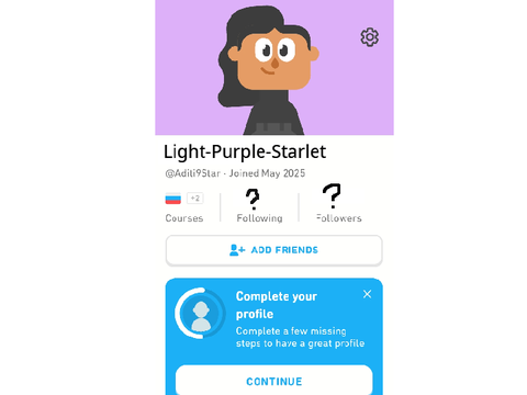 Contact me on Duolingo! 