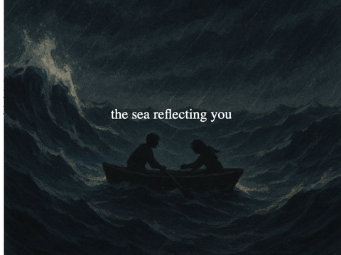 the sea reflecting you (entry)