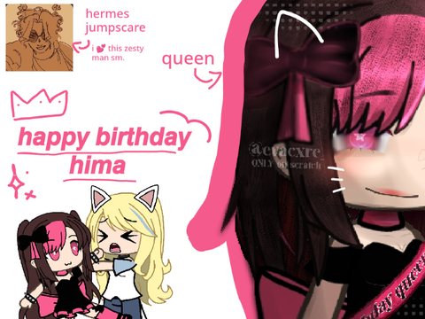 HAPPY BIRTHDAY HIMA !! <333