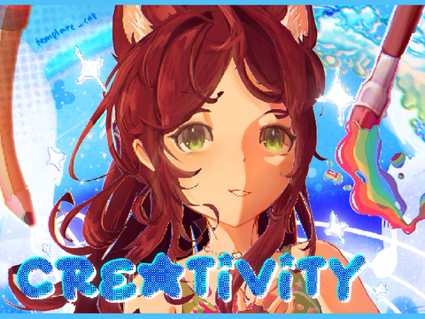 ✦ creativity // elementals art collab entry ✦