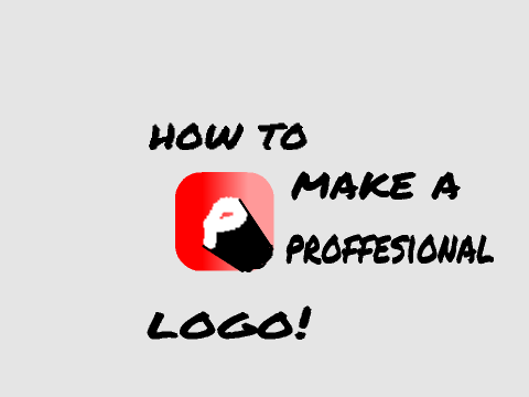 How to make a professional logo!
