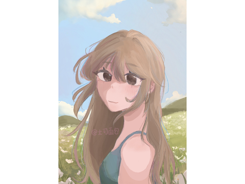 Finished drawing+ drawing progress :3