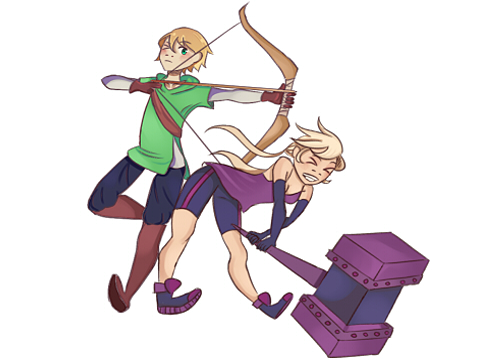 The Archer/The Heavy