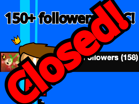 150+ followers DMC (Closed)