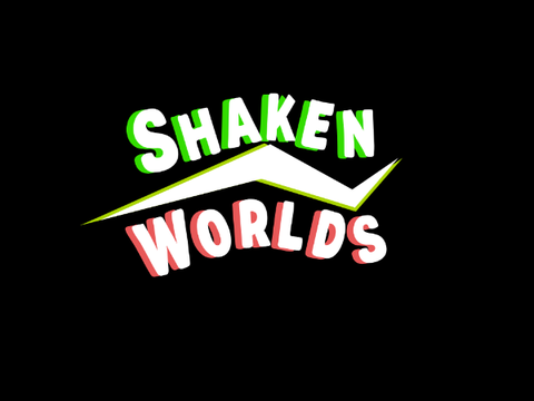 Shaken Worlds title art