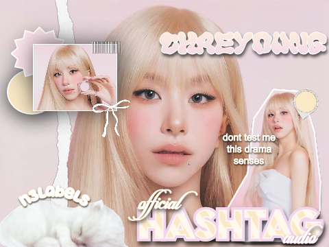 ꒰      ℋashtag     ︶     ᝪfficial audio  ๑