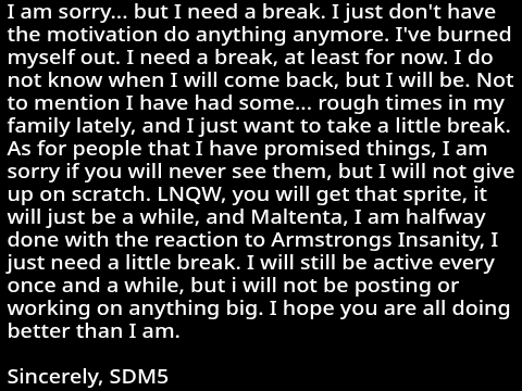 I am Sorry.