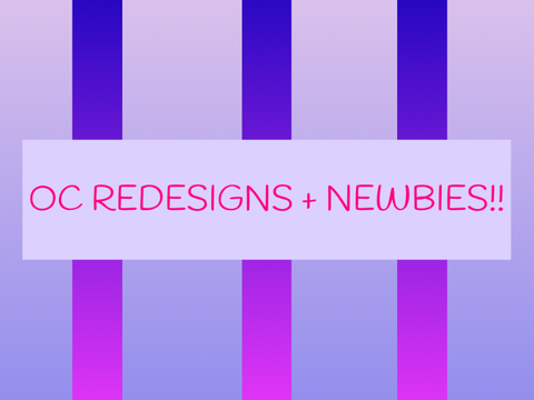 OC REDESIGN HISTORY!!