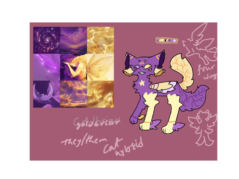 Art trade with @Da_Candy_Kitty OC edition