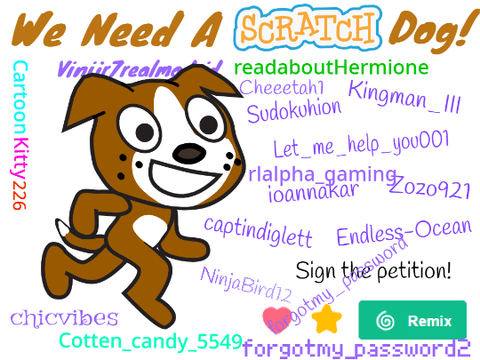 Why do we need a scratch dog!!  remix remix remix remix