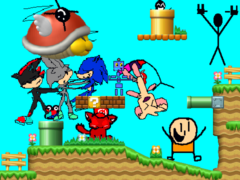Add_yourself_having_fun_in_mushroom _kingdom!